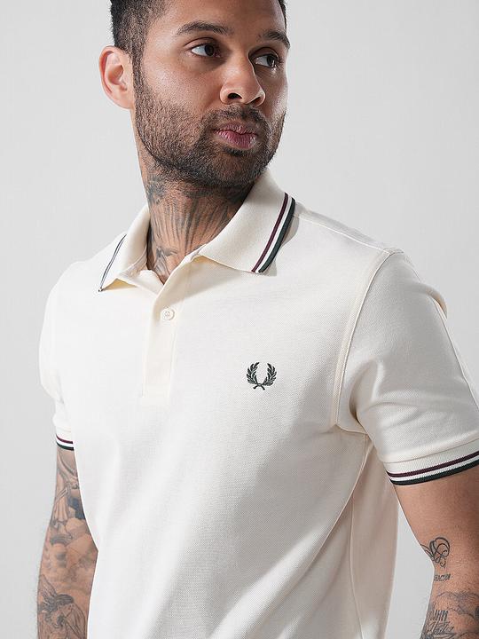 Actual product image Fred Perry Double stripe polo (M)