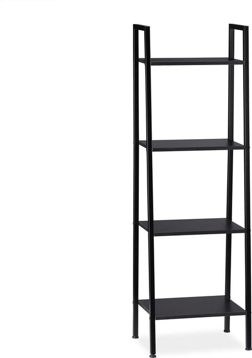 Actual product image Relaxdays Bookcase with 4 Shelves (44 x 31.5 x 136 cm)
