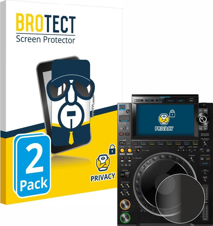 Produktbild BROTECT Sichtschutzfolie Anti-Spy Privacy Folie Blaulicht-Schutz