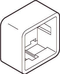 Actual product image LK Used for outdoor installation. Mounted with the FUGA Baseline 50 1 M frame