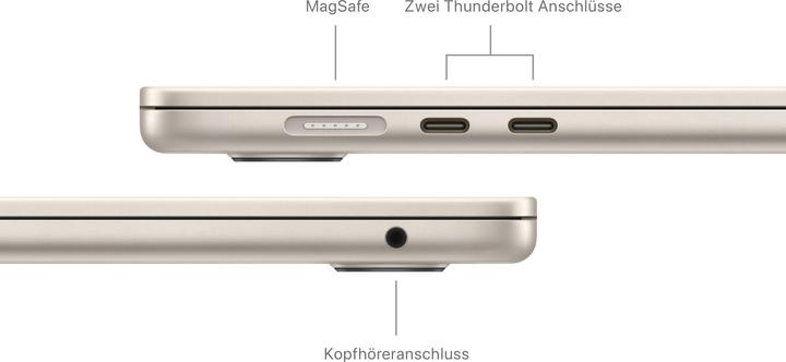 Produktbild Apple MacBook Air – 2024 (15", M3, 16 GB, 256 GB, DE)