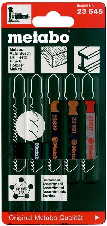 Produktbild Metabo Stichsägeblattsortiment 2