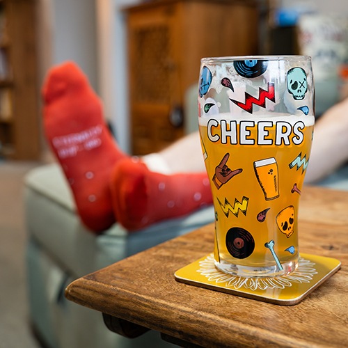 Immagine prodotto Fizz Creations Calzini e bicchieri da birra artigianale