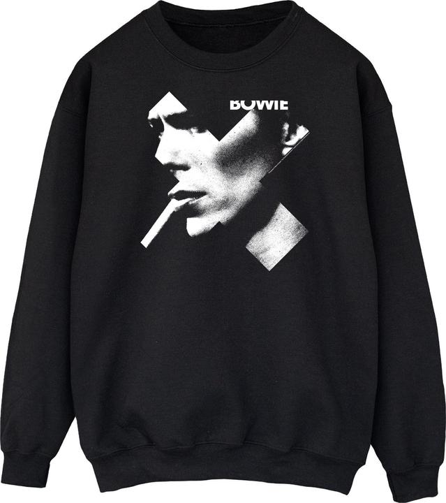 Produktbild David Bowie Cross Smoke Boyfriend Fit Sweatshirt (M)