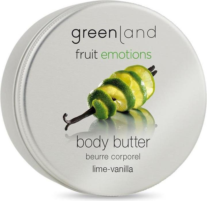 Actual product image Greenland Body Butter Lime-Vanilla (Body cream, Body butter, 120 ml)