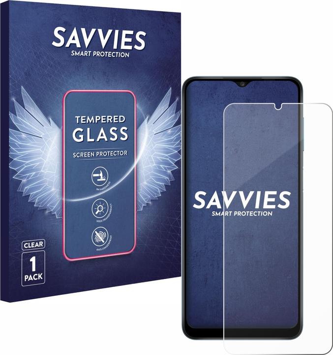 Produktbild Savvies Panzerglas Hartglas Displayschutz (1 Stück, Samsung Galaxy A12)
