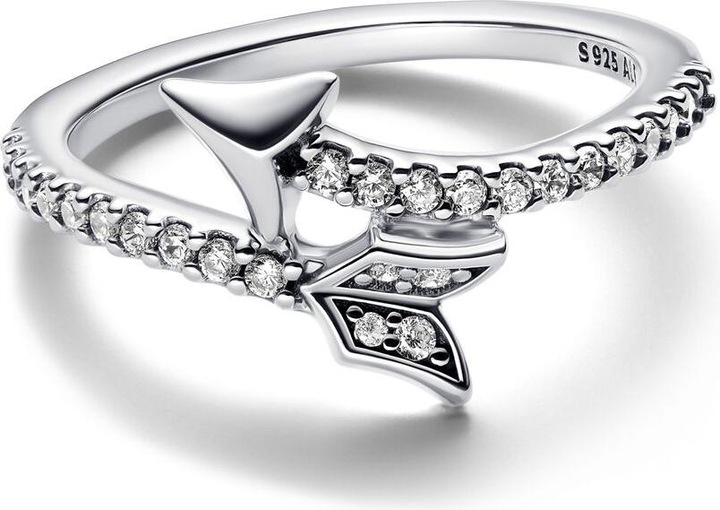 Immagine prodotto Pandora Funkelnder Pfeil Ring (48, 925 Argento)