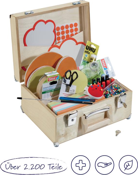 Actual product image Esselte Presentation case Francs UHMMKCH, W35 x D27 x H18 cm, wood, 2200 pieces