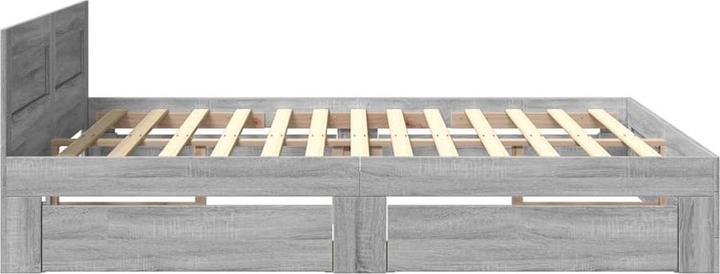 Image du produit VidaXL Bettgestell mit Kopfteil (180 x 200 cm)