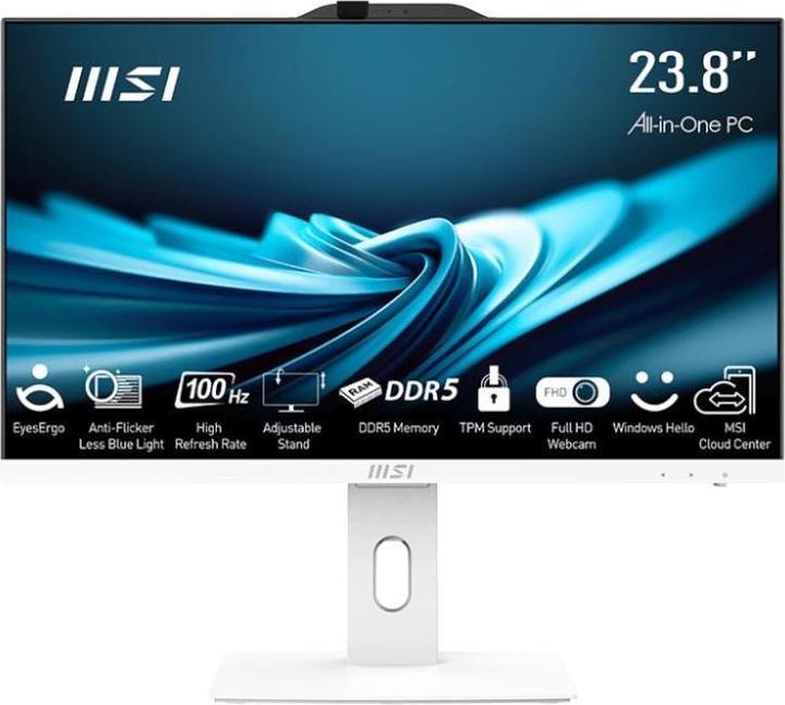 Produktbild MSI AIO PRO AP242P 14M-891EU i5-14400 23.8" IPS LED FHD Non-Touch Anti-Glare - Core i5 - 16 GB (500 GB, 20 GB, Intel Core i5-14400)