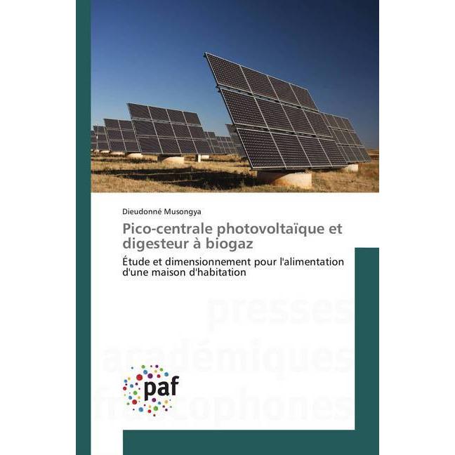 Pico-centrale photovoltaïque et digesteur à biogaz, Fachbücher von Dieudonné Musongya