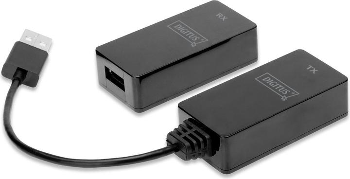 Produktbild Digitus USB Extender für CAT5e CAT6 UTP Kabel bis 45m Länge (USB, RJ45 (1x))