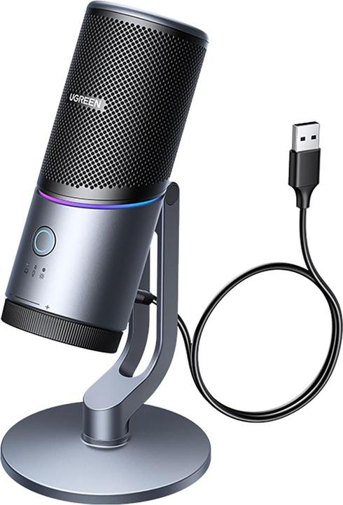 Actual product image Ugreen USB Microphone CM769 RGB