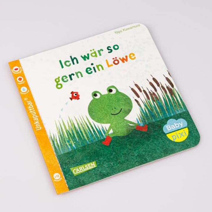 Actual product image Baby Pixi (unbreakable) 158: I would love to be a lion (German)