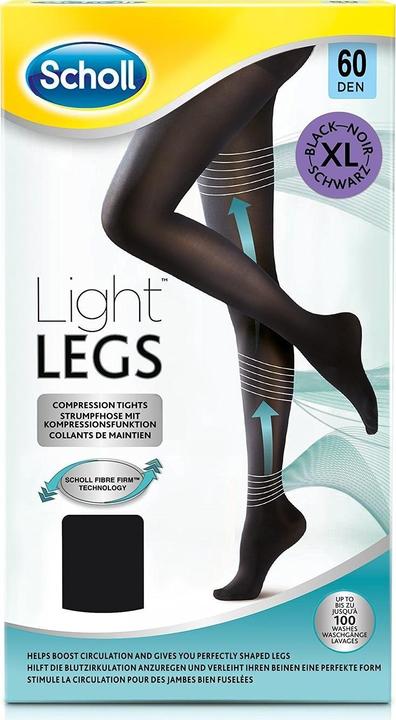 Produktbild Scholl Light LEGS Strumpfhose 60 den schwarz Grösse XL