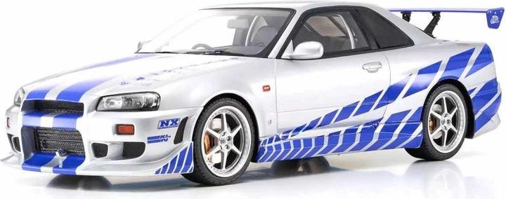 Kyosho Rennwagen Resin Nissan GT-R 2001 Fast & Furious 1:12