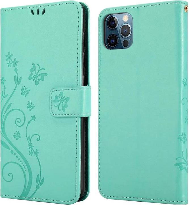 Produktbild Cadorabo Flower Book Hülle (Apple iPhone 12 Pro Max)