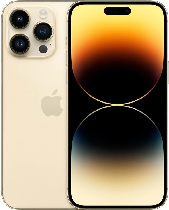 Produktbild Re!commerce iPhone 14 Pro Max (256 GB, Gold, 6.70", 48 Mpx, SIM + eSIM, A / Wie neu)
