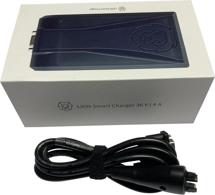 Produktbild Lion Reiseladegerät one4all für E-Bike und E-Scooter 36 V (900 Wh, E-Bike Ladegerät)