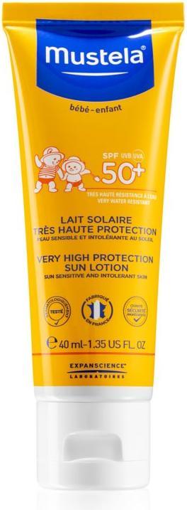 Image du produit Mustela Lait solaire (Lait solaire, SPF 50+, 100 ml)