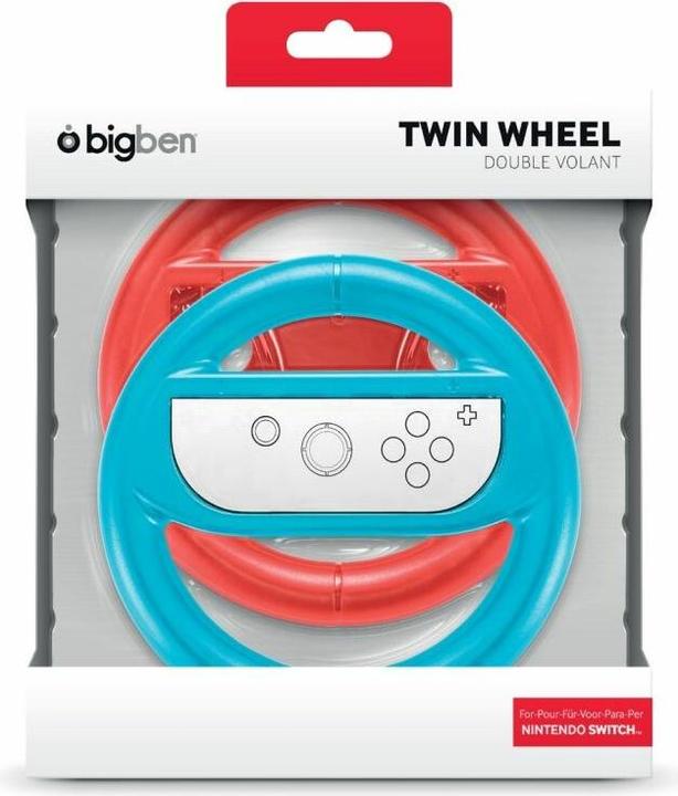 Image du produit Bigben Wheel Duo Pack - rouge/bleu (Switch)