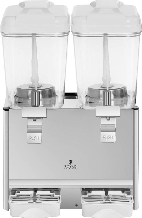 Actual product image Royal Catering Juice Dispenser - 2 x 18 Litres