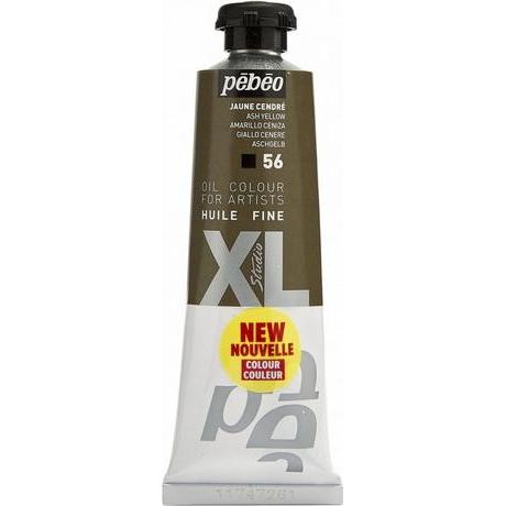 Pebeo, Künstlerfarbe + Bastelfarbe, XL Feine Ölfarben (Aschgelb, 37 ml)