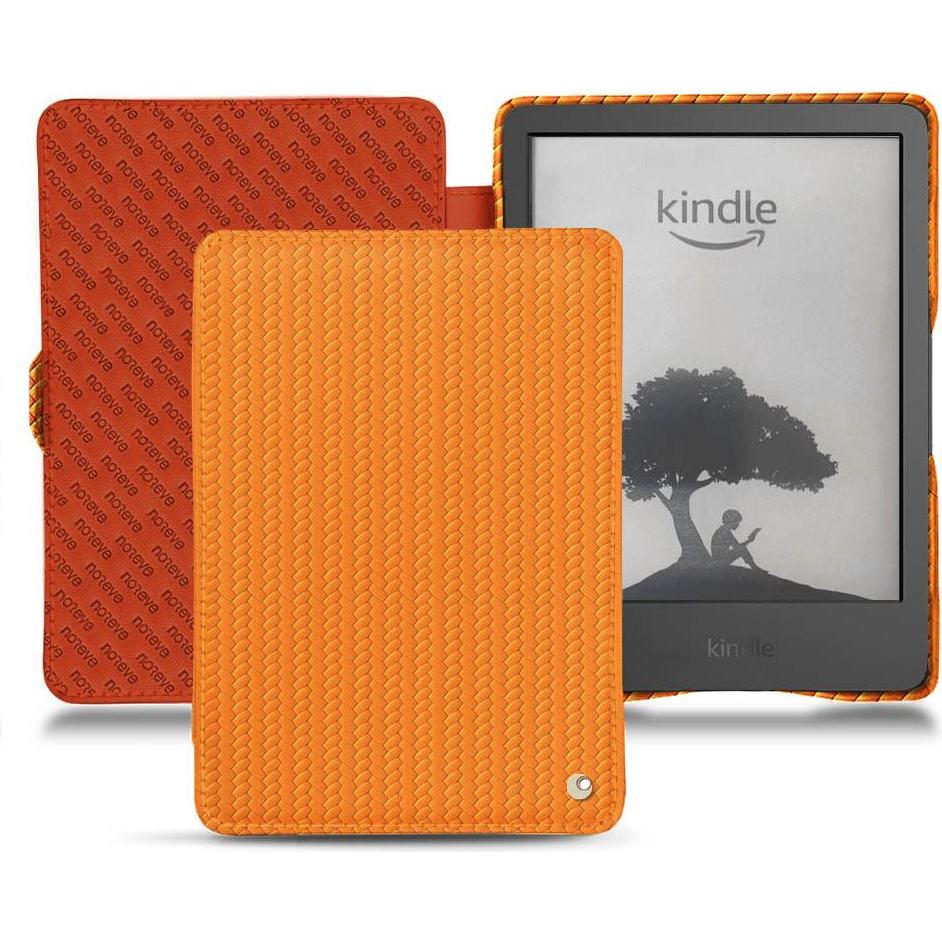 Noreve Lederschutzhülle horizontal (Kindle), Tablet Hülle, Orange