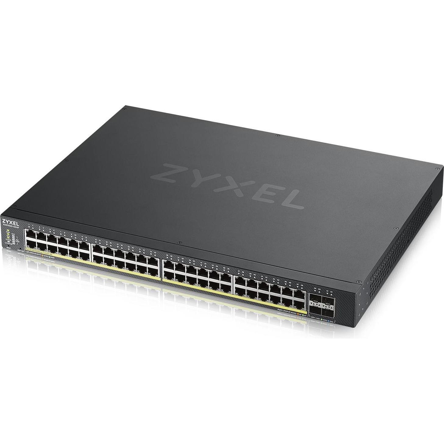 Thumbnail - Zyxel Nebula XGS1930-52HP (52 Ports), Netzwerk Switch, Schwarz
