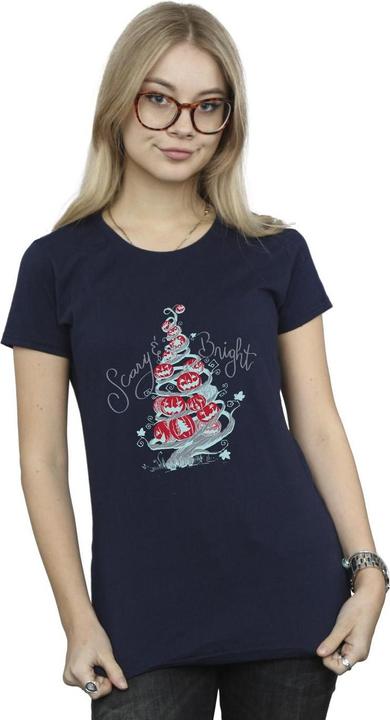 Image du produit Disney - T-shirt THE NIGHTMARE BEFORE CHRISTMAS SCARY & BRIGHT - Femme (S)