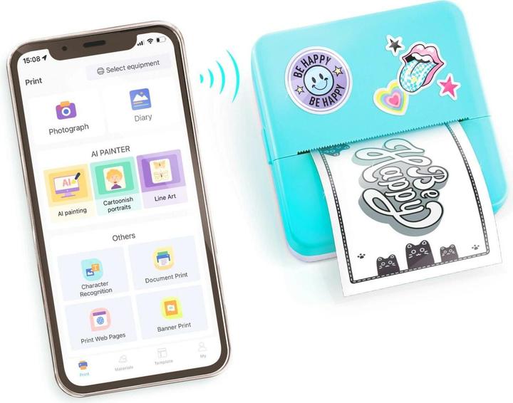 Actual product image Canal Toys Instant Pocket Printer (USB-C)