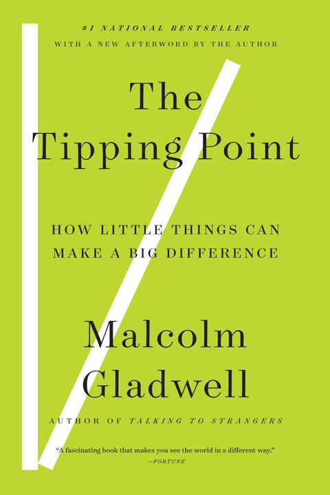 Produktbild The Tipping Point: How Little Things Can Make a Big Difference (Englisch, Malcolm Gladwell, 2002)