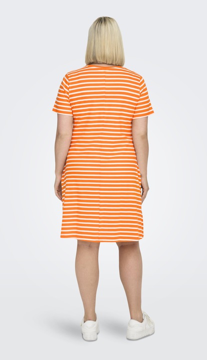 Produktbild Only Curvy Print Kleid mit kurzen Ärmeln (50, 52, L)
