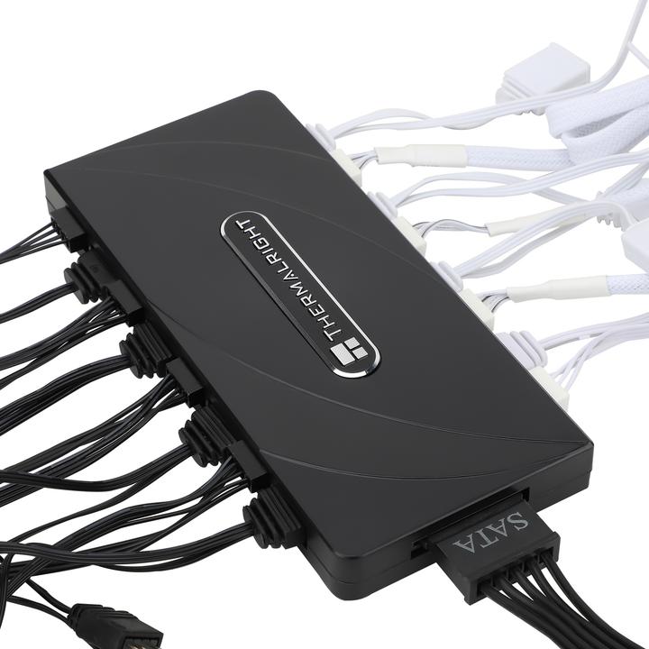 Produktbild Thermalright ARGB and FAN HUB 8 Port - 4 pin PWM (8 Lüfter)