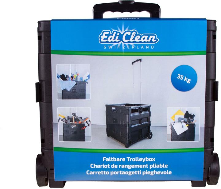 Actual product image Edi Baur Foldable trolley box Caddy, 45 L (35 kg)