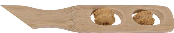 Actual product image Axisis Back Scraper Bamboo