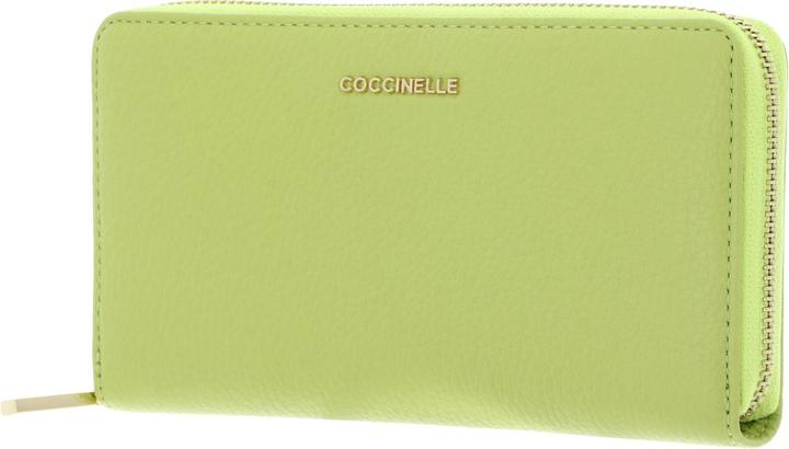 Actual product image Coccinelle Metallic Soft Wallet Grained Leather