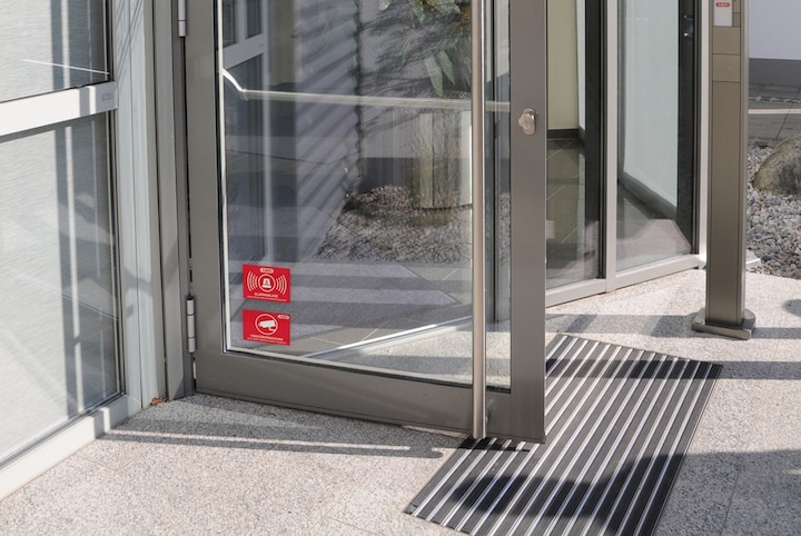 Image du produit Abus Autocollant d'avertissement "Videoüberwachung", allemand