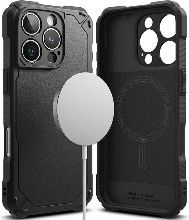 Immagine prodotto Ringke Case for iPhone 16 Pro Max RUGGED GEAR MAGNETIC BLACK (Apple iPhone 16 Pro Max)
