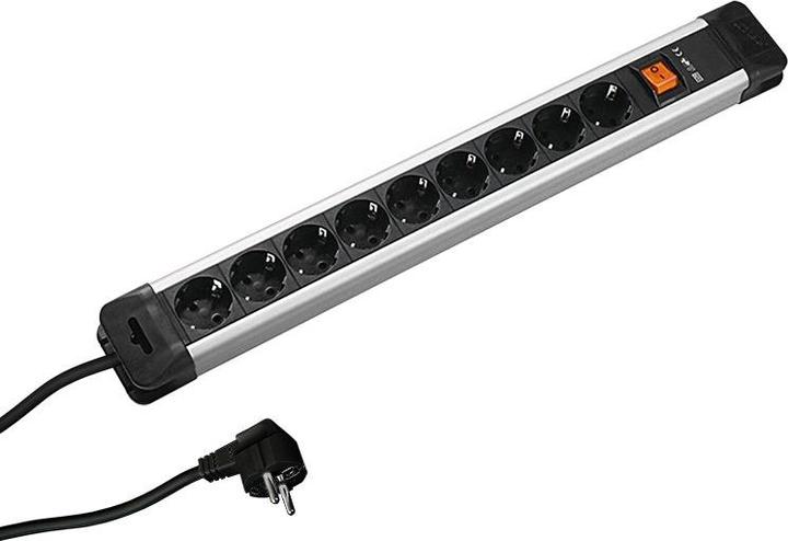 Produktbild Bachmann Steckdosenleiste CONNECTUS, 9-fach (9x, CEE 7/3, 2 m)