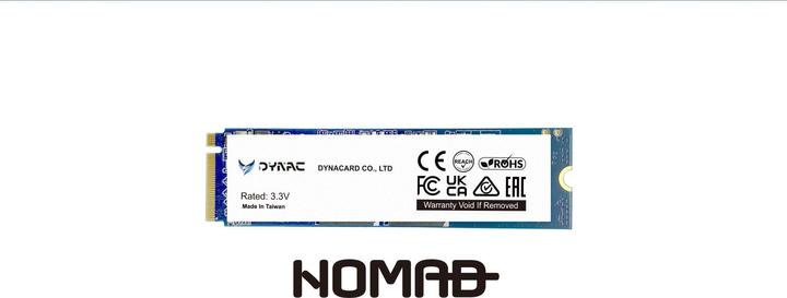 Produktbild Dynac Dynacard DNOMAD1TB/R Ssd Intern 1Tb M2 Pci-e (1000 GB, M.2 2280)