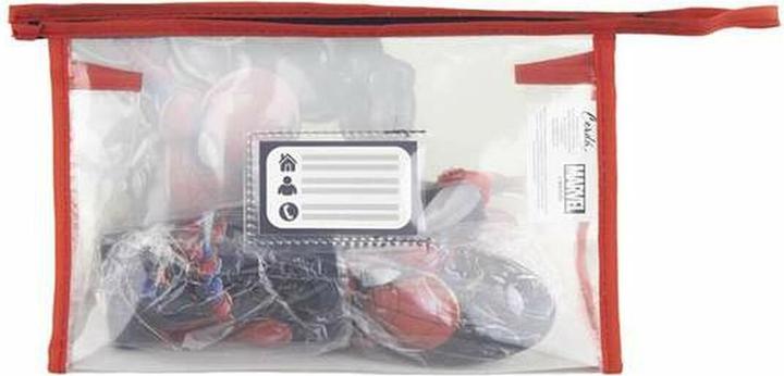 Actual product image Cerda Spiderman Kids Toiletry Bag Set Official Marvel License