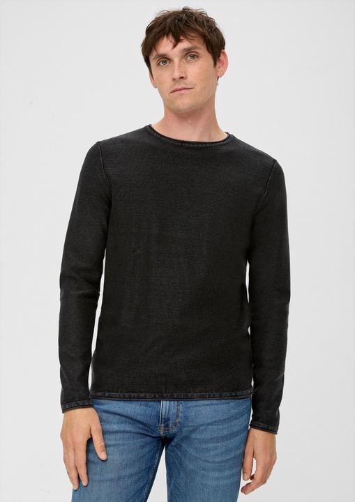 Image du produit s.Oliver Strickpullover Pullover mit Garment Dye (L)