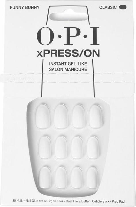 Image du produit OPI Xpress/On Nail Art (Ongles artificiels, Blanc)