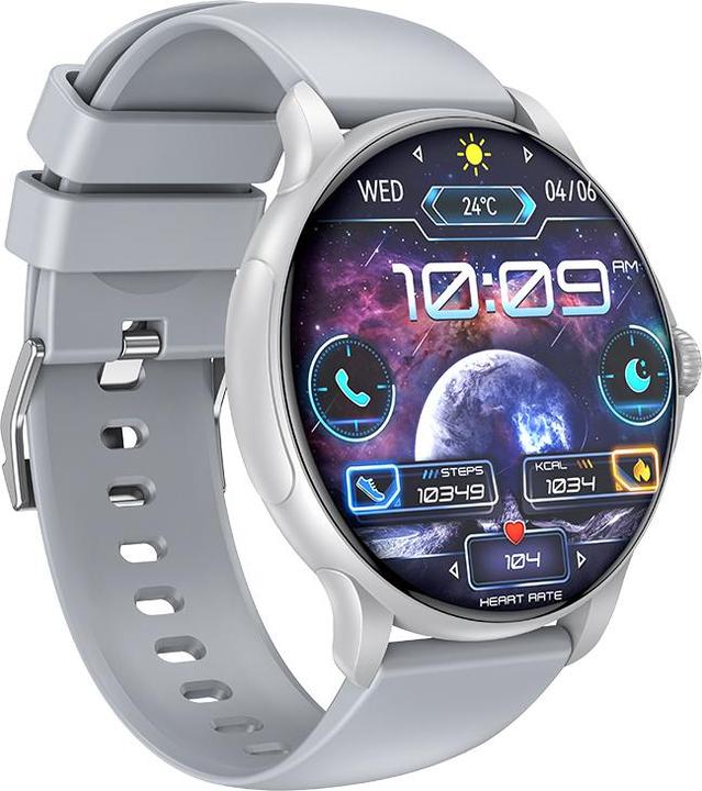 xO smartwatch J11 Amoled silver