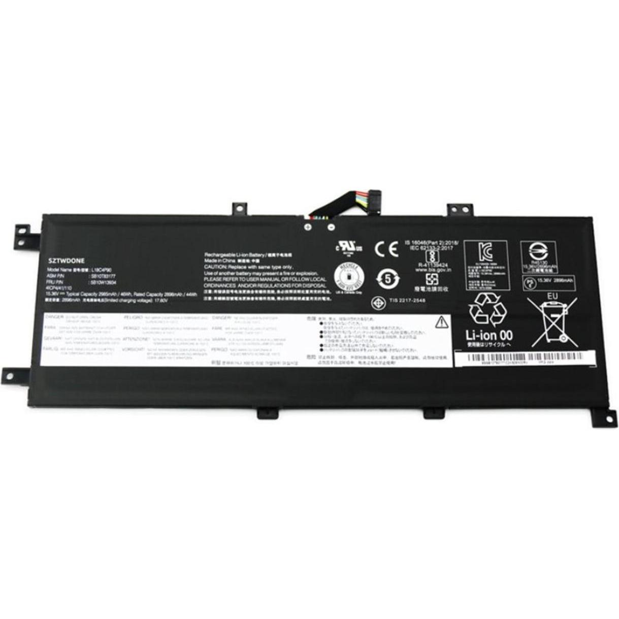 Lenovo Battery 4 Cell Internal 45Wh (4 Zellen, 2925 mAh), Notebook Akku