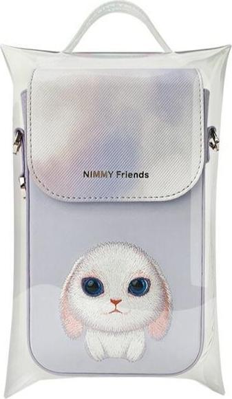Actual product image iLike Nimmy phone bag purple Big Eyed Pet 2.0 Rabbit
