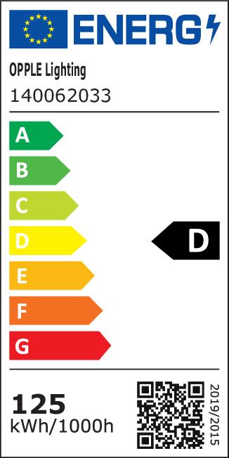 Energy Label Opple LED Outdoor Spotlight Performer (15625 lm, IP65)