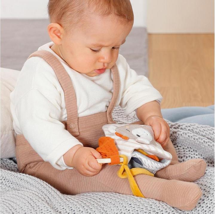 Productafbeelding Fehn Stoffen boek Ezel & Teddy NATURE