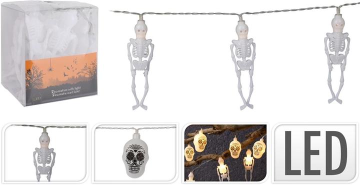 Actual product image BigBuy LED fairy lights - skeleton or skull - 1 piece (1 Piece)